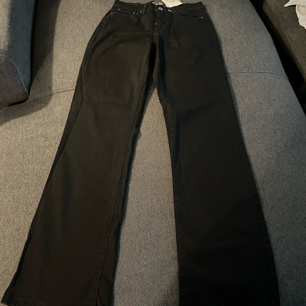 Levi's Jet Black Denim Pants